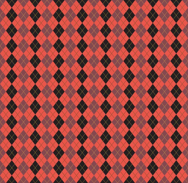 Padrão sem costura de textura de Tartan de Halloween feliz vintage. Salão — Vetor de Stock