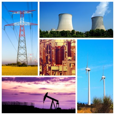 Güç ve enerji kavramları kolaj
