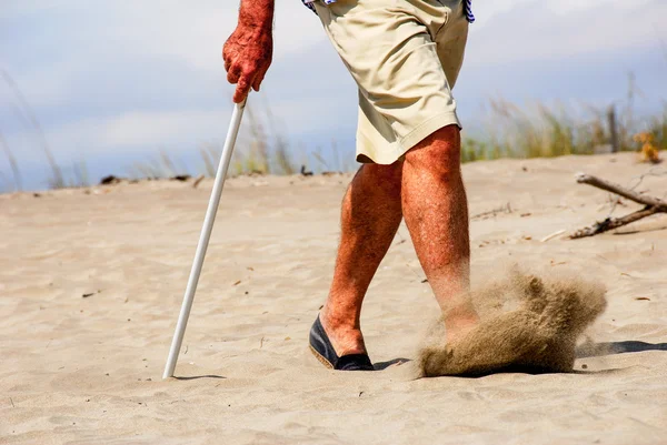 Talking a shore walk — Stock Photo, Image