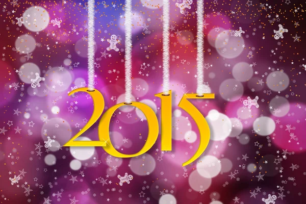 Happy New Year 2015 — Stock Photo, Image