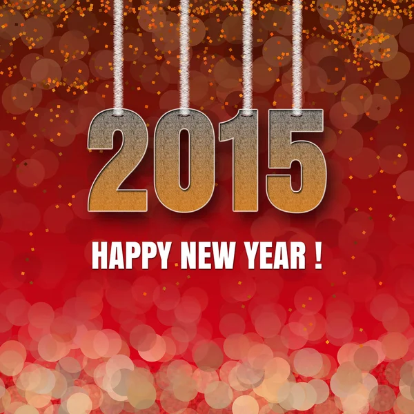 Happy New Year 2015 — Stock Photo, Image