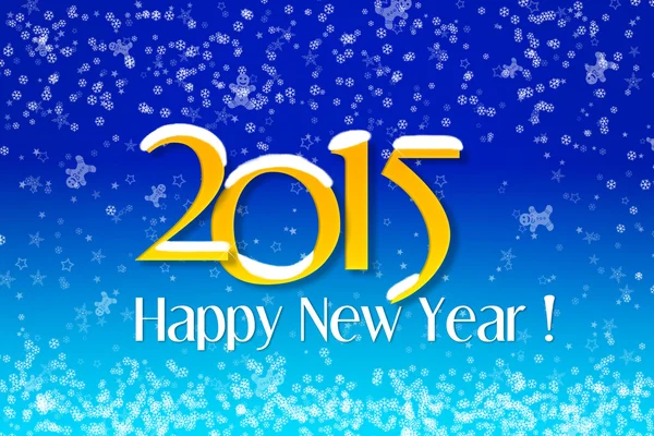 Feliz ano novo 2015 — Fotografia de Stock