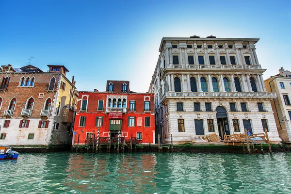 Venice, İtalya - 18 Mart - hotel Canal Grande Mars 18, 2015 — Stok fotoğraf