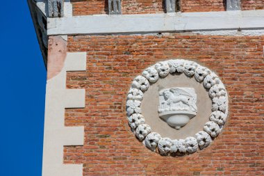 Kule mimari detay Arsenale entrace