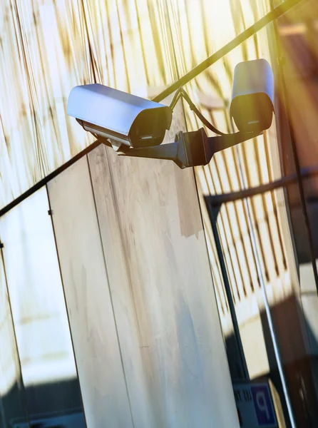 Security camera and urban video — Stock Photo, Image