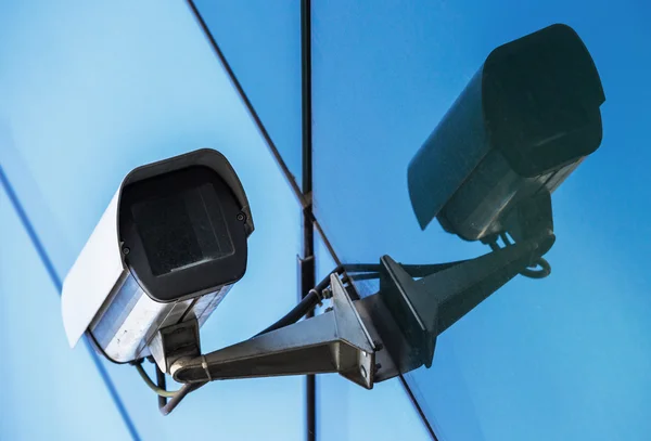 Security camera and urban video — Stock Photo, Image