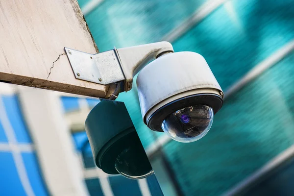 Videocamera di sicurezza e video urbano — Foto Stock