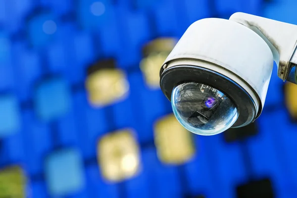 Security camera and urban video — Stock Photo, Image