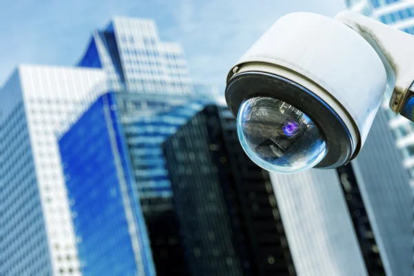 Videocamera di sicurezza e video urbano — Foto Stock