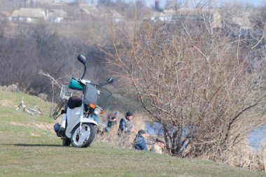 Nehirde bahar balıkçılığı