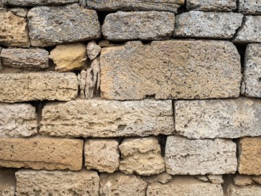 kumtaşı tuğla duvar 