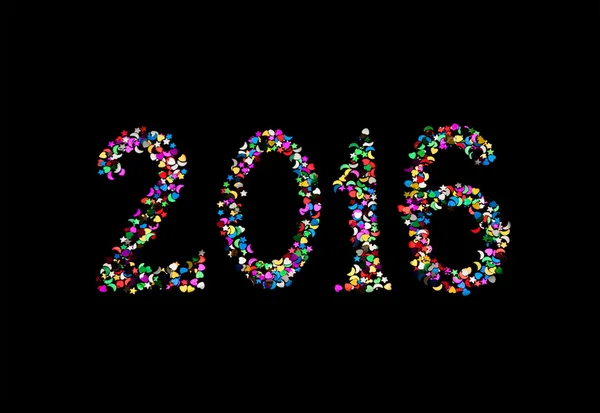 Anno nuovo 2016 — Foto Stock
