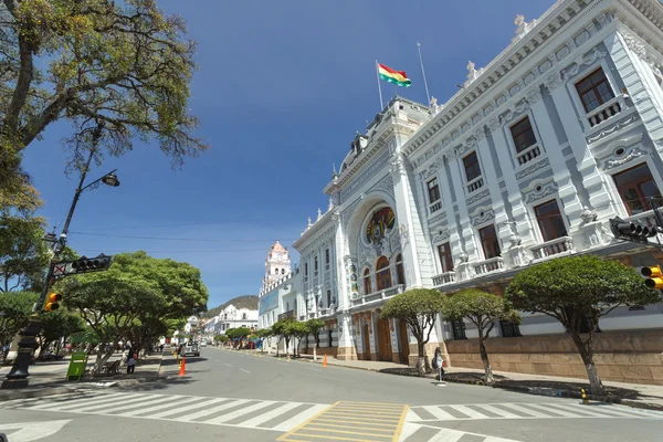 Cityscape de Sucre, Bolívia — Fotografia de Stock