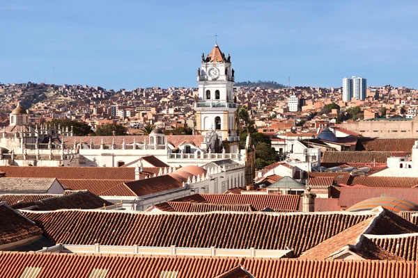 Sucre városképe, Bolívia — Stock Fotó