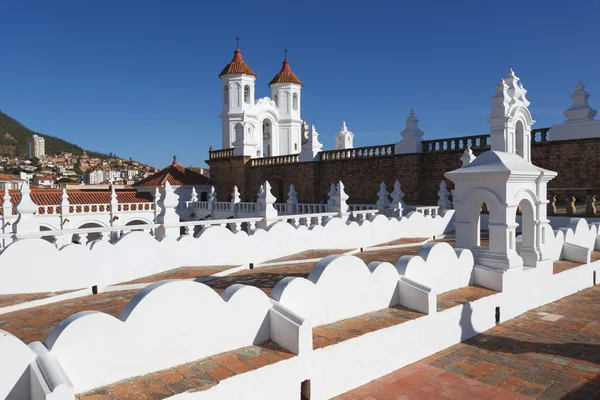 Sucre, Bolivi La Merced kilisede San Felipe Neri manastır — Stok fotoğraf