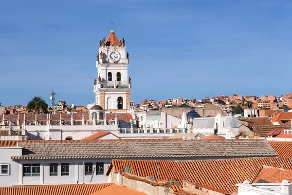 Cityscape de Sucre, Bolívia — Fotografia de Stock