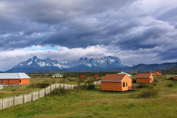 Torres del Paine Nemzeti Park, Patagónia, Chile — Stock Fotó