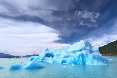 Buzdağları tne Argentino Gölü, Patagonia, Arjantin