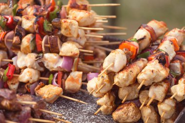 Kavrulmuş et ızgara, parrilla, asado