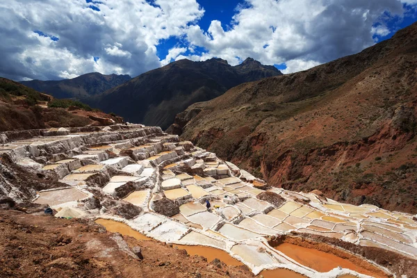 Vista de Salinas, Maras, Cuzco, Perú —  Fotos de Stock