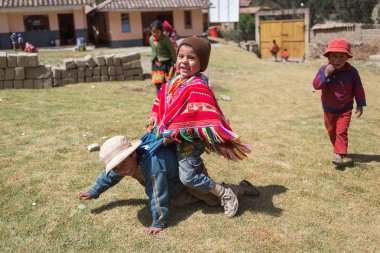 huilloc, kutsal vadi, peru - 10 Eylül: tanımlanamayan kişi