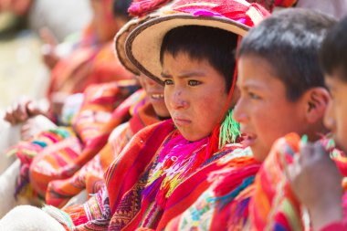 huilloc, kutsal vadi, peru - 10 Eylül: tanımlanamayan kişi