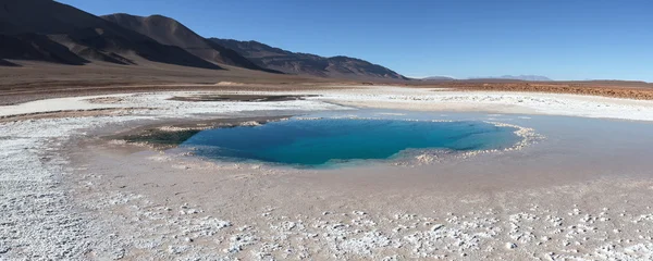 Lagoa do olho do mar (Ojos del Mar), Salta, Argentina — Fotografia de Stock