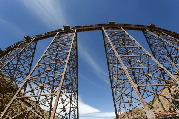 Vlak de los nubes most, Salta, Argentina — Stock fotografie