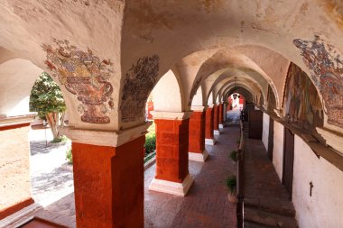 The Monastery of Saint Catherine (Santa Catalina), Arequipa, Per clipart