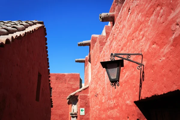 Klasztor Saint Catherine (Santa Catalina), Arequipa, za — Zdjęcie stockowe