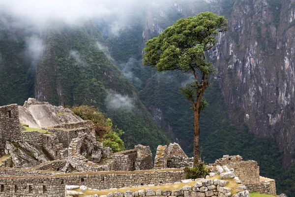Machu Picchu, Peru, Unesco wereld erfgoed Site. Een van de nieuwe S — Stockfoto