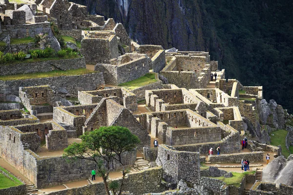 Мачу-Пікчу, Перу, Всесвітньої спадщини ЮНЕСКО. Одним з нових S — стокове фото
