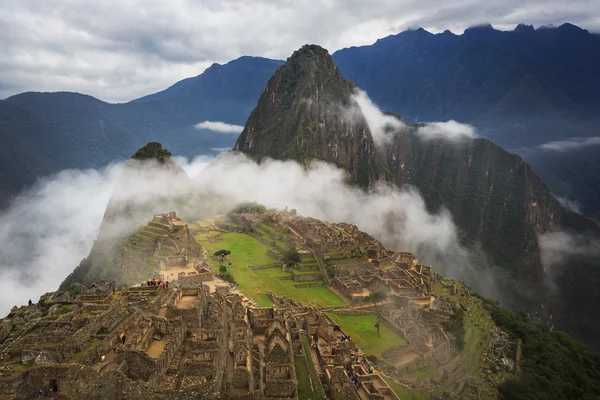 Machu Picchu, Peru, wpisanego na listę Światowego Dziedzictwa UNESCO. Jednym z nowych S — Zdjęcie stockowe