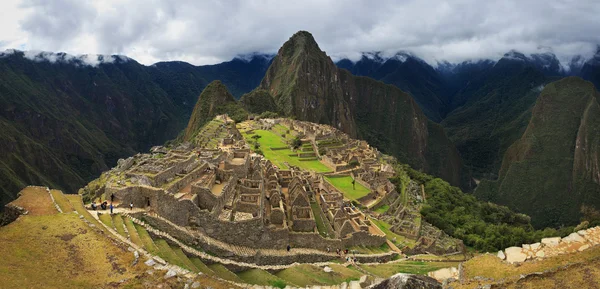 Machu Picchu, Peru, wpisanego na listę Światowego Dziedzictwa UNESCO. Jednym z nowych S — Zdjęcie stockowe