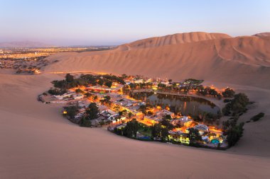 Atacama Çölü, Huacachina Vahası, Peru