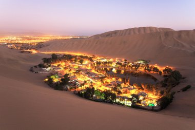 Atacama Çölü, Huacachina Vahası, Peru