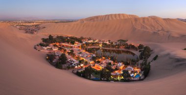 Atacama Çölü, Huacachina Vahası, Peru