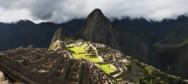 Machu Picchu, Peru, wpisanego na listę Światowego Dziedzictwa UNESCO. Jednym z nowych S — Zdjęcie stockowe