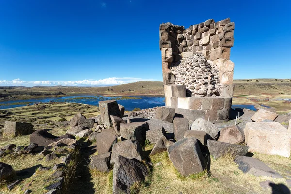 Sillustani, Puno, Perù — Foto Stock