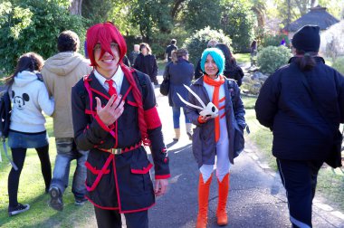 Buenos Aires, Arjantin - 30 Ocak: Japon anime karakter c