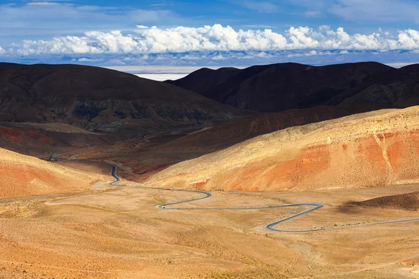 Формирование скал, Quebrada de Cafayate, Сальта, Аргентина — стоковое фото