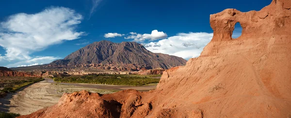 Formazione rocciosa, Quebrada de Cafayate, Salta, Argentina — Foto Stock