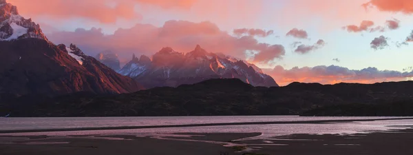 Park Narodowy Torres del Paine, Patagonia, Chile — Zdjęcie stockowe