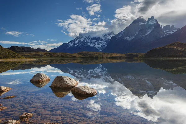 Milli Parkı Torres del Paine, Patagonia, Şili — Stok fotoğraf