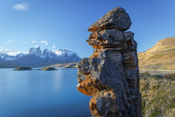 Národní Park Torres del Paine, Patagonie, Chile — Stock fotografie