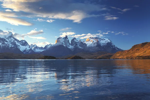 Nationalparken Torres del Paine, Patagonia, Chile — Stockfoto