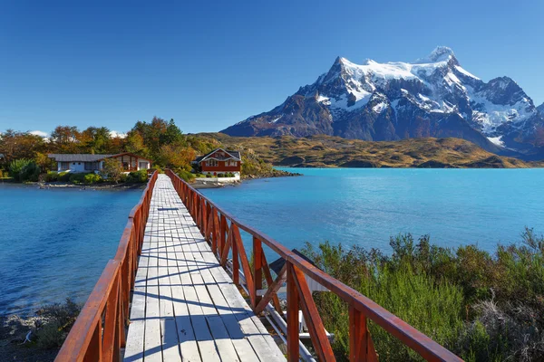 Milli Parkı Torres del Paine, Patagonia, Şili