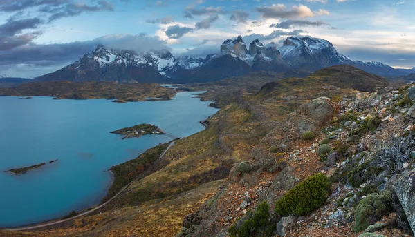 Parque Nacional Torres del Paine, Patagônia, Chile — Fotografia de Stock