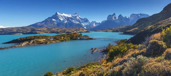 Nemzeti Park Torres del Paine, Patagónia, Chile — Stock Fotó