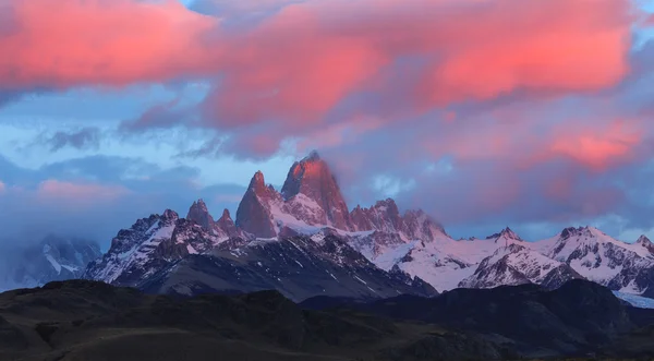 Mount fitz roy, nationalparken los glaciares, patagonia — Stockfoto